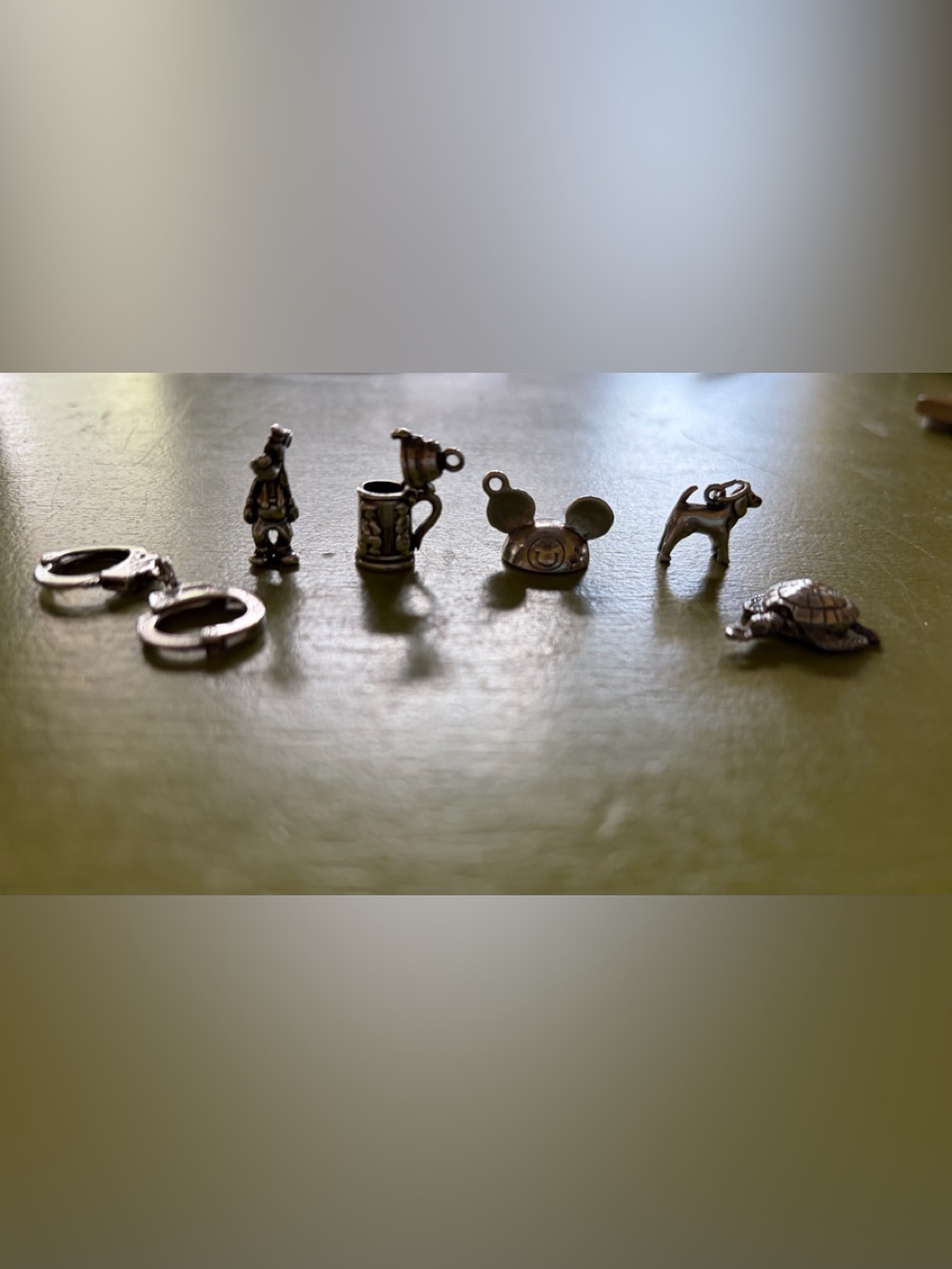 Sterling Silver Charm Set - Mixed Animal & Icon Charms in Antique Silver